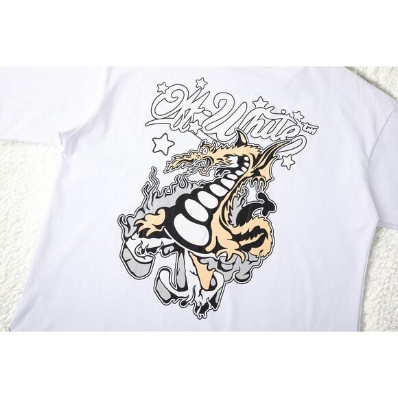 OFF-WHITE Crew neck, short sleeves Size: M - Picture 3 of 5